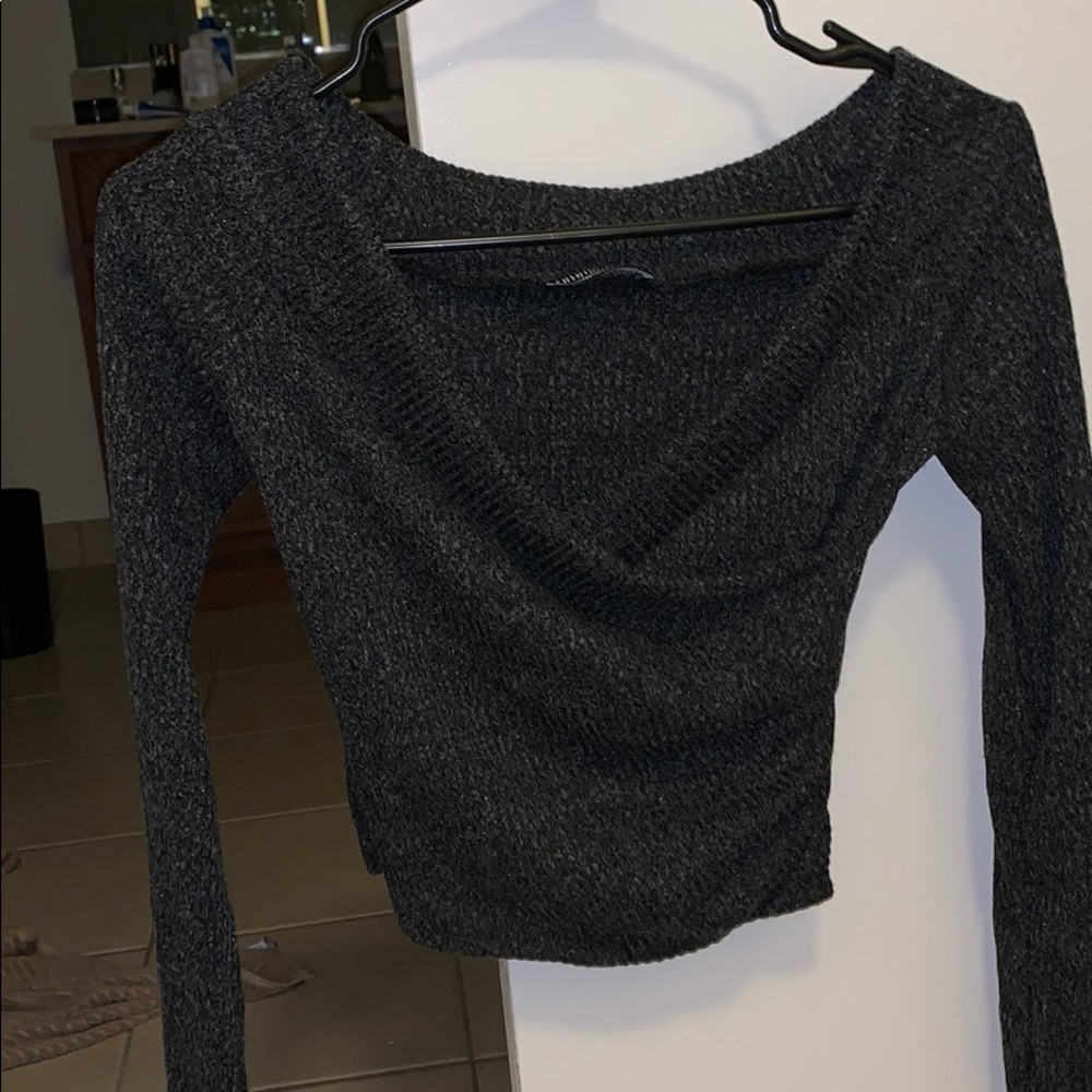 Off the shoulder sweater